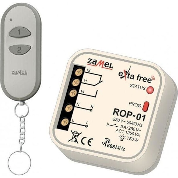 Zamel - RZB-05 - Trådlös styrenhet (ROP01+P257/2) -