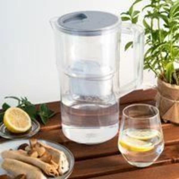Wessper AquaMax Basic vattenfilterkanna - Grå - 2,5L Grå