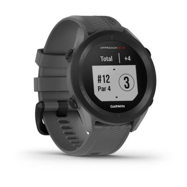 GARMIN Approach S12 - Connected GPS Golf Watch - Slate Grey