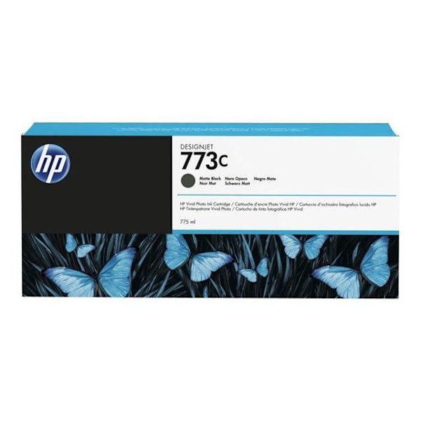 HP 773C 775 ml matt svart bläckpatron för HP DesignJet Z6600 och Z6800 skrivare