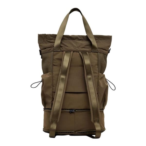 Desigual Ryggsäck för fritid i khaki för kvinnor och män - Basic Modular Discover Backpack Khaki 321008 kaki