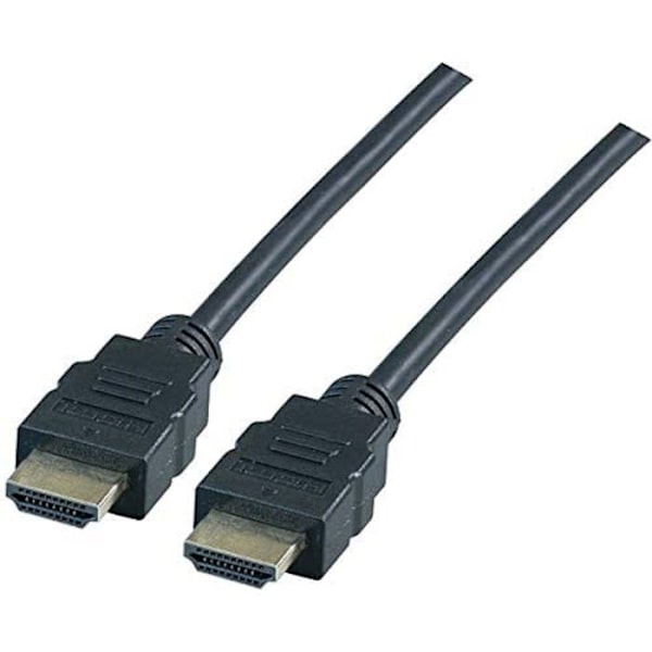 Kabel - TV-anslutning - video - ljud Efb-elektronik HighSpeed HDMI-kabel med Ethernet Typ A Svart 4 K30 Hz