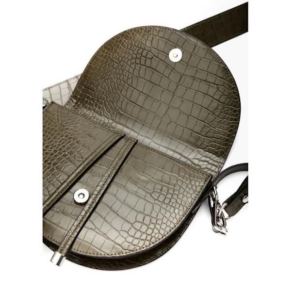 Crossbody-väska - s.Oliver - Crossover-väska - Grön - 24x18x6 cm - 100% polyuretan Grön