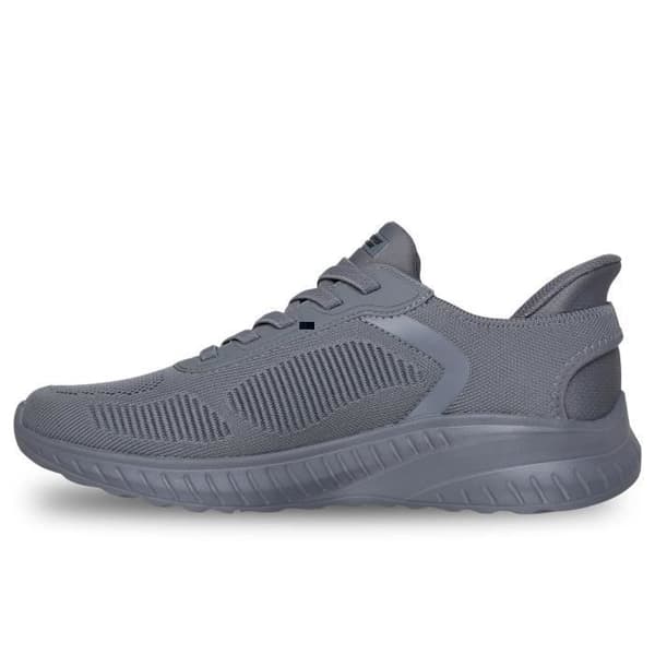 Skechers Slip-ins: Bobs Sport Squad Chaos - Solid Step Skor för Herr Grå 118312-DKGY Grå 41