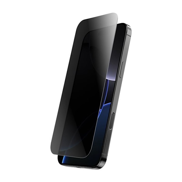 Härdat integritetsglas för iPhone 16 Pro Crong Privacy 3D Armor Glass