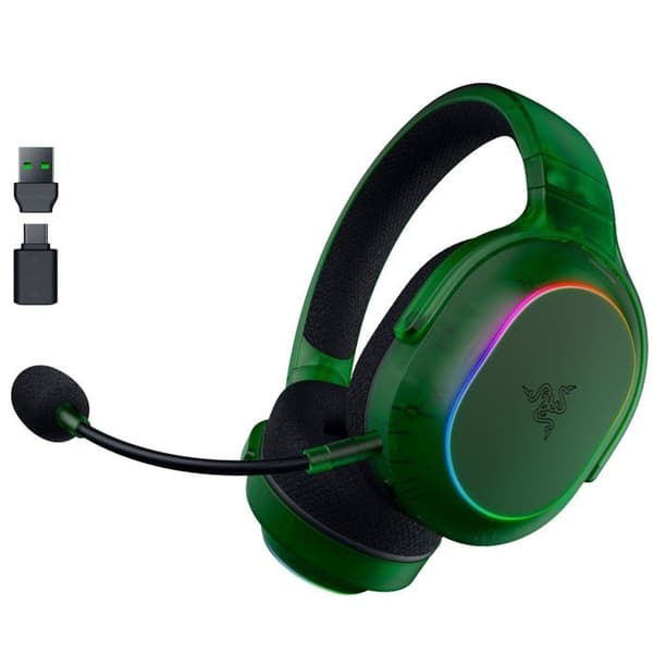 Trådlöst Spelheadset - Razer - Barracuda X - Phantom Green - 40 mm element - 70h batteritid
