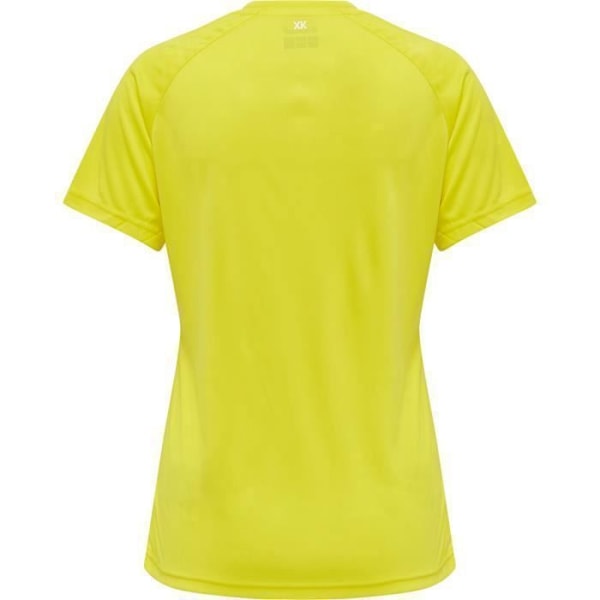 Hummel Core Poly dam t-shirt - Gul - M - Korta ärmar - Andas - Multisport Gul XL