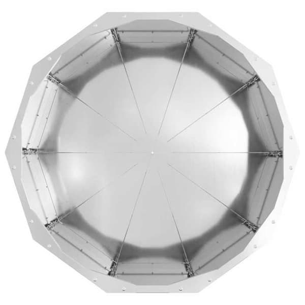 vidaXL Blomlåda Silver 60 x 60 x 35 cm Galvaniserat stål 883743