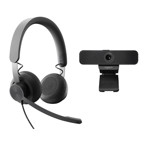 LOGITECH-paket MS Teams Zone trådbunden webbkamera C925e