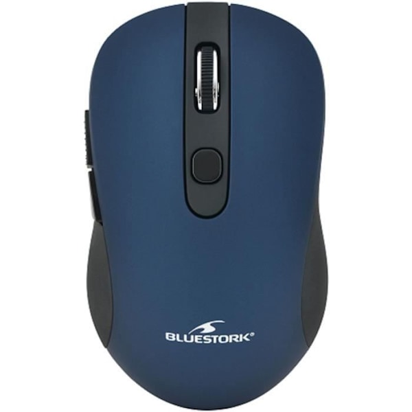 Trådlös mus - BLUESTORK - OFFICE 60 - PC/MAC - Blå Svart, Blå