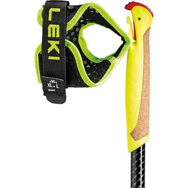Leki Evotrail FX One Ta stång - svart/fluogrön - 120 cm
