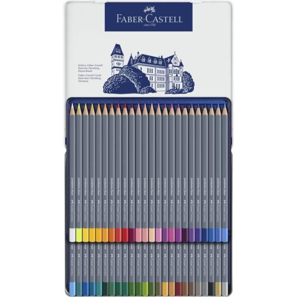 FABER-CASTELL Box med 48 Goldfaber akvarellpennor