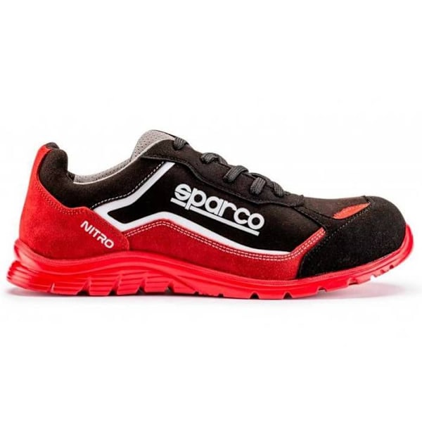 Säkerhetsskor - Sparco - Nitro S3 SRC - Ultralätta - Komposittåhätta - Vattentåliga Svart 43