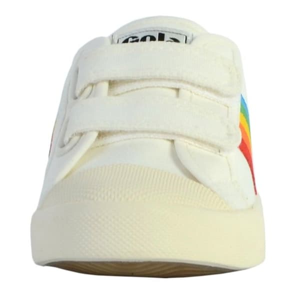 Basket Gola Coaster Rainbow Velcro - Off White Multi Benvit multi 32