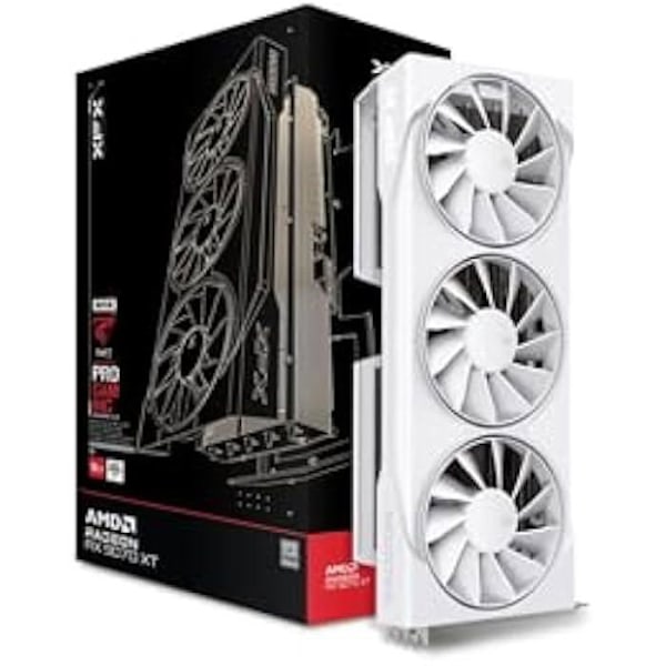 Grafikkort - XFX - Radeon RX 9070XT - 16 GB GDDR6 - Tre fläktar - Gaming Edition
