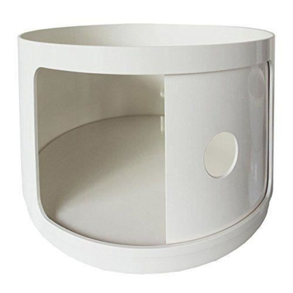 Kartell 495503 fåtölj till ditt set componibili baukastenelement rund 42 x 38,5 cm-ABS-vit…