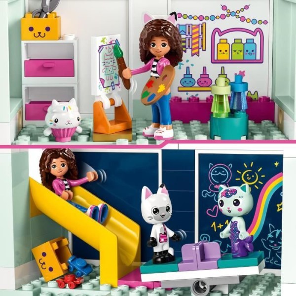 LEGO® 10788 Gabbys magiska hus, dockhusleksak med minifigurer