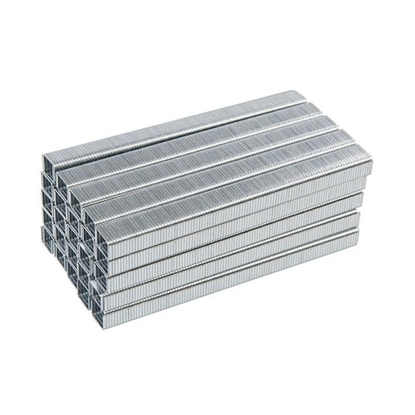 Galvaniserade häftklamrar - Fixman - 10J - Förpackning om 5000 - 11,2 x 8 x 1,16 mm - Intensiv användning