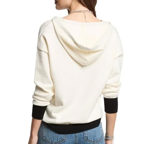 Pull Blanc/Noir Kvinna Morgan MARTINE Vit jag
