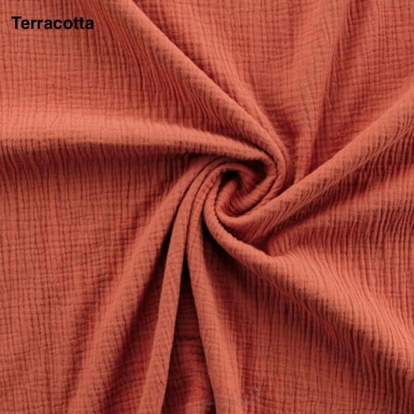 Sängkläder 3 Delar "Angelia" 260x240cm Terracotta Terrakotta