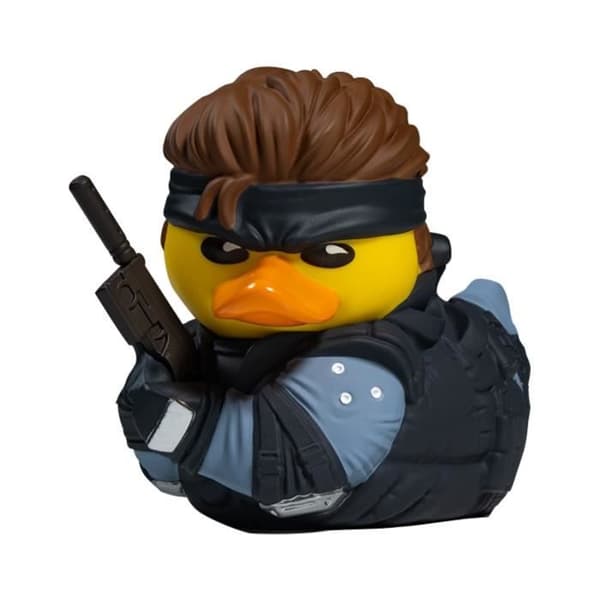 Solid Snake Metal Gear Solid Bath Duck - TUBBZ - 9cm Flerfärgad