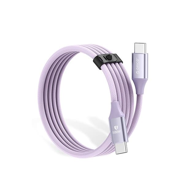 USB-C-kabel CDX 100 W 5 A Power Delivery 1 m - Lila