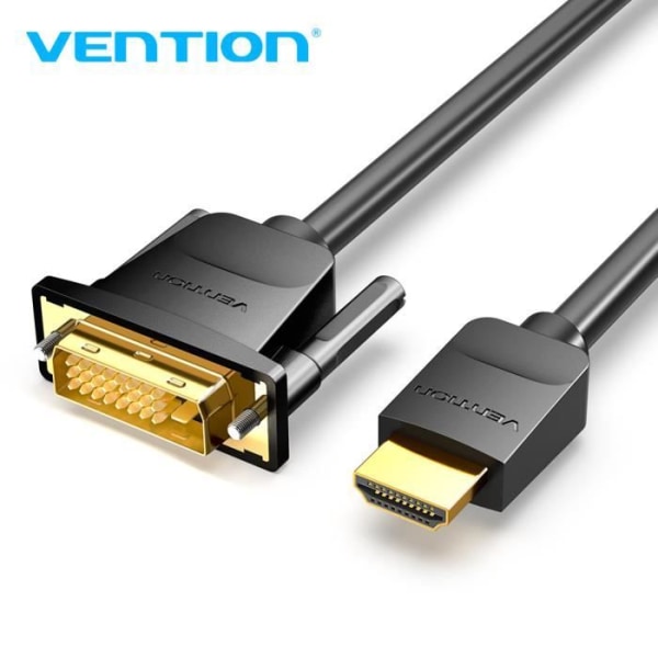 Vänd HDMI till DVI-kabel