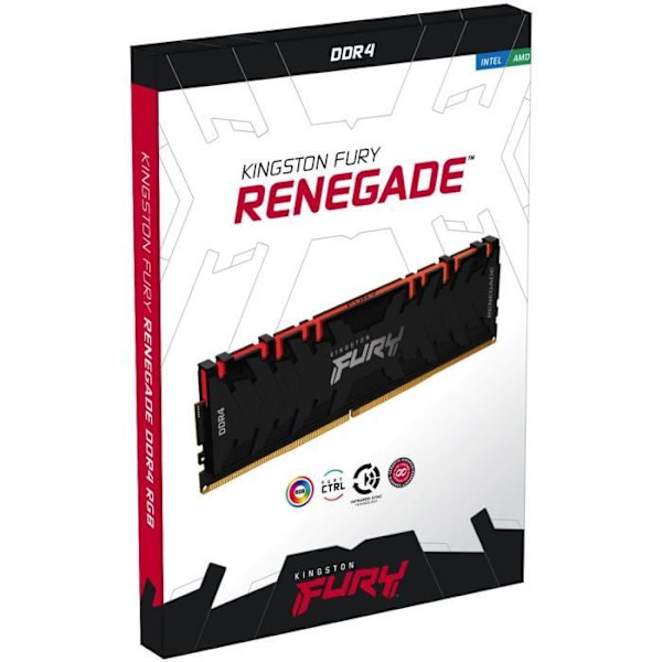 KINGSTON FURY Renegade 16GB DDR4 3000MHz CL15 RGB-minne