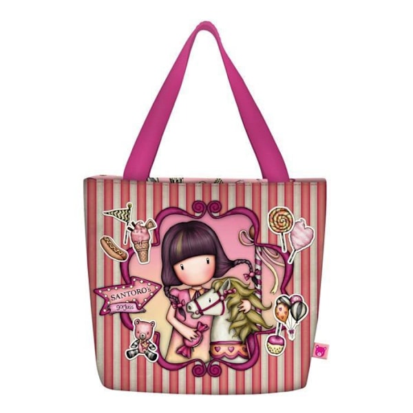 Safta - 388GJ20 -, Gorjuss Fairground snackspåse > 24 x 29 x 10 cm Blandat barn, flerfärgad, One size