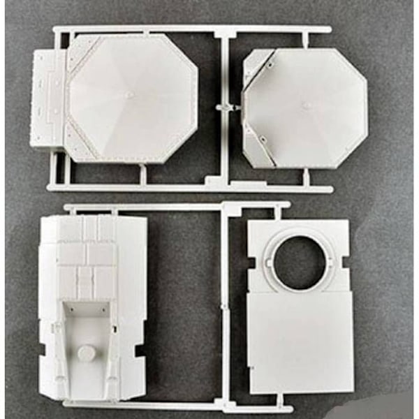 TRUMPETER - Modell av rysk S-300v 9s32 Grill Pan Tracking Radar Trumpeter 09522 1/35 Modell av stridsvagn Promo - Ref : 10267