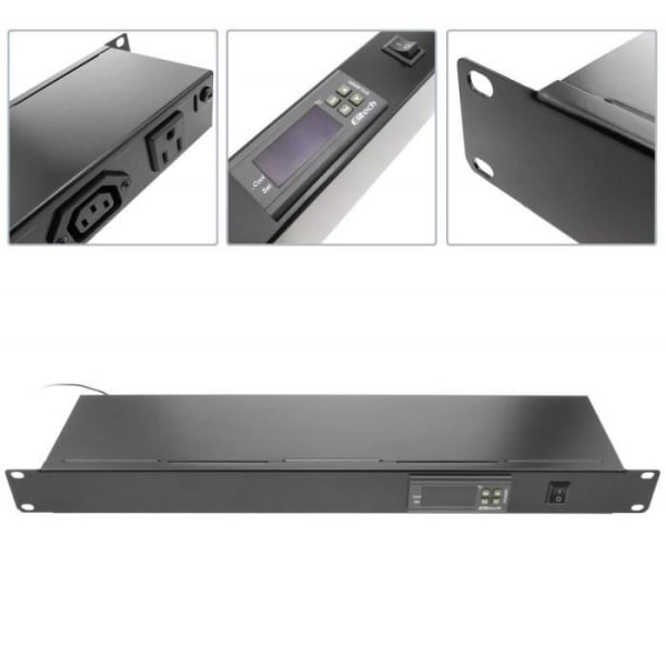 Datortillbehör - Cablematic - Kit 19 1U - Ventilationstermostat - Ej programmerbar
