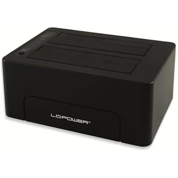 LC Power LC-Dock-C SATA USB 3.1 HDD dockningsstation (2:a generationen)