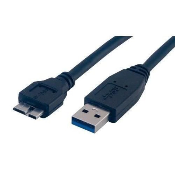 MCL USB 3.0-kabel - Typ A hane / micro B hane - 1,80 m