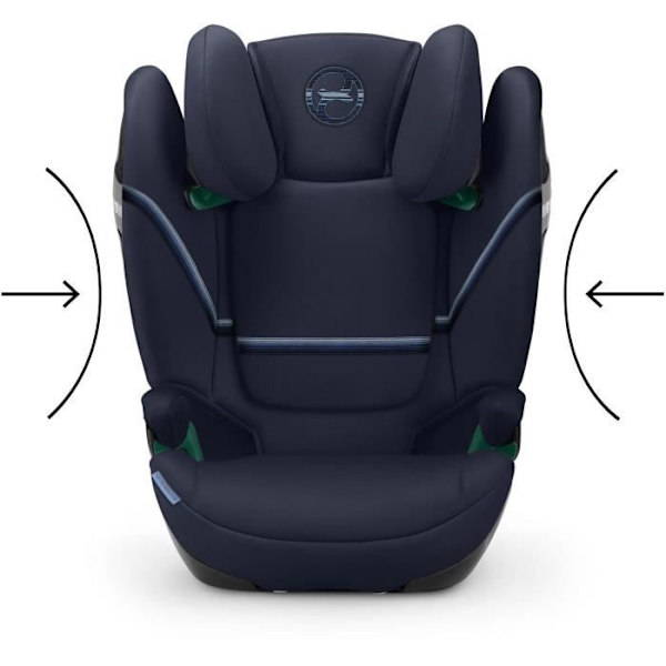 Barnstol Cybex Gold SOLUTION S2 I-FIX 3 till 12 år - Grupp 2/3 - 100 till 150 cm Ocean Blue | marinblå havsblå