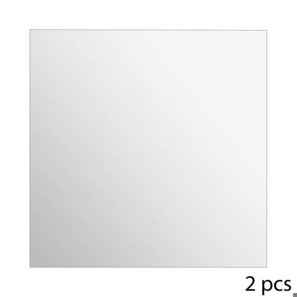 Set med 2 kvadratiska självhäftande speglar 40x40 Pengar