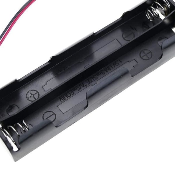 GENERIC 8434852005425 - KVM SWITCH - bematik Förlängd batterihållare för 4 LR6 AA 1,5 V batterier (en092)