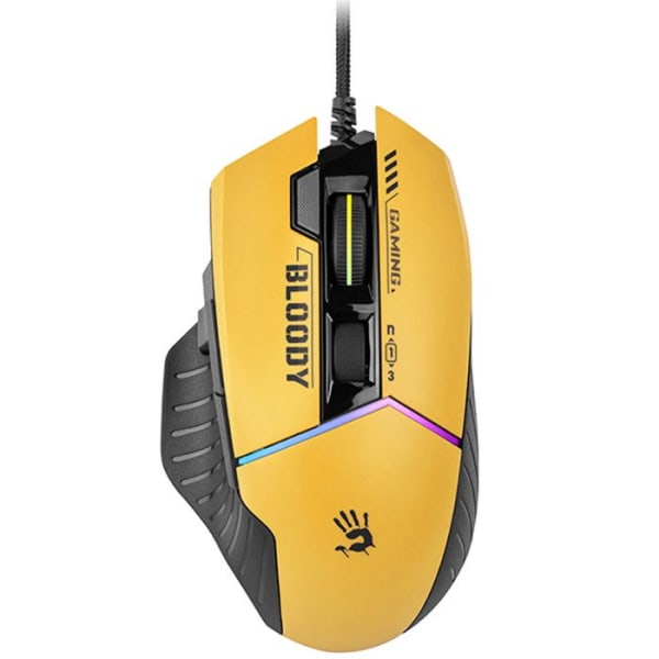 Mus A4TECH BLOODY W95Max USB Sports Lime Gaming Mouse A4TMYS47259