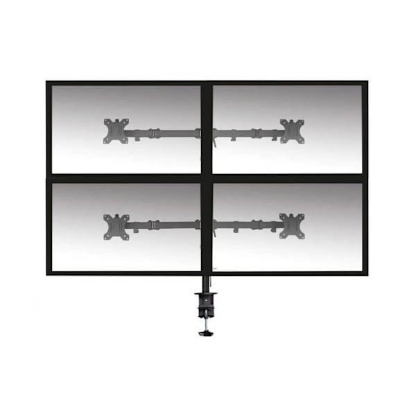 Skärmstöd - Act skärmfäste - EW1514 - AC8304 plattskärmsstöd för skrivbord 81,3 cm (32") Klämma/bult Svart