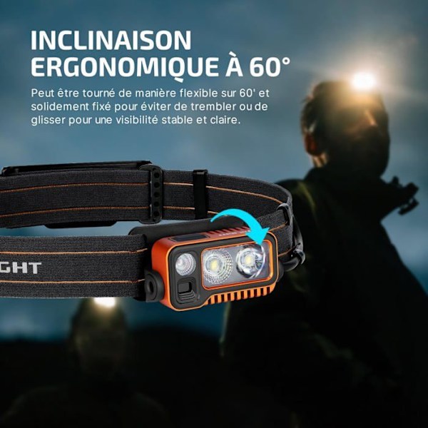 Multisport pannlampa Olight - O-Array2proOR-DI VC-DE