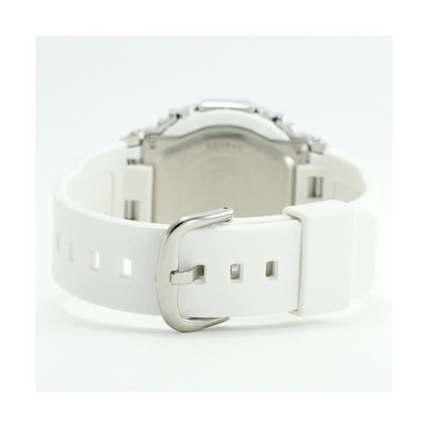 Klocka - CASIO - GM-S2110-7A9ER - Vit Plast - Vattentålighet 20 Atm - Dubbel visning Vit