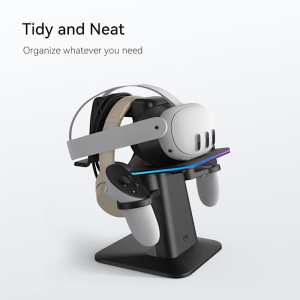 Stöd för RGB-laddning för Meta Quest 3S, 3 | KIWI DESIGN & META