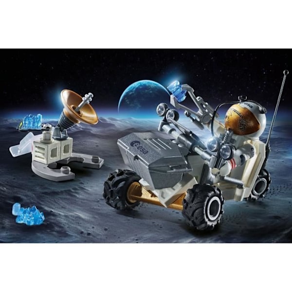 PLAYMOBIL 71734 Rymduppdrag, Actionhjältar, Rymden, Startpaket, 57 delar, Från 4 år Flerfärgad