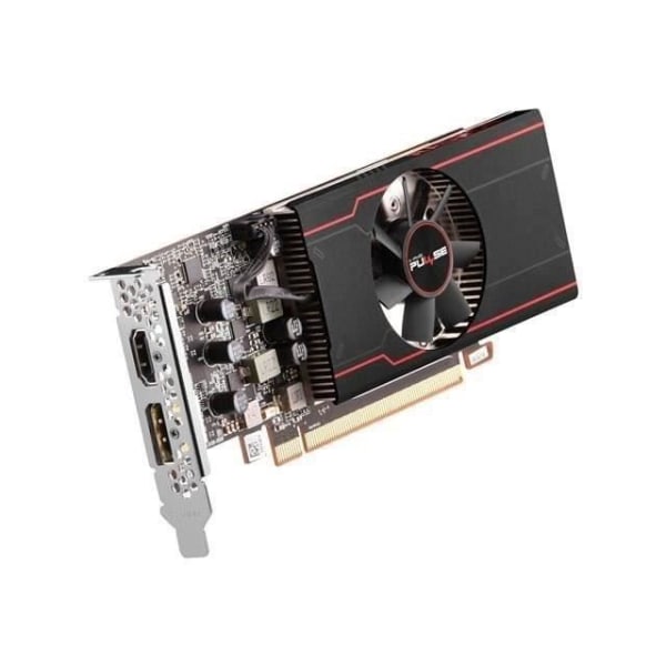 Grafikkort - SAPPHIRE - Radeon RX 6400 PULSE GAMING - 4 GB - GDDR6 (11315-01-20G)