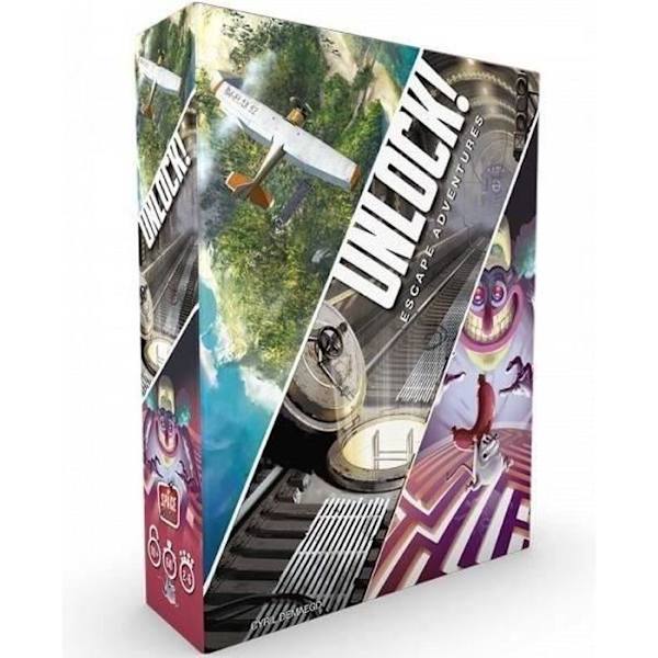 Asmodeus - Space Cowboys - Lås upp! : Escape Adventures - Unbox Now - Brädspel - Från 10 år - 2 till 6 spelare - 60 min Flerfärgad