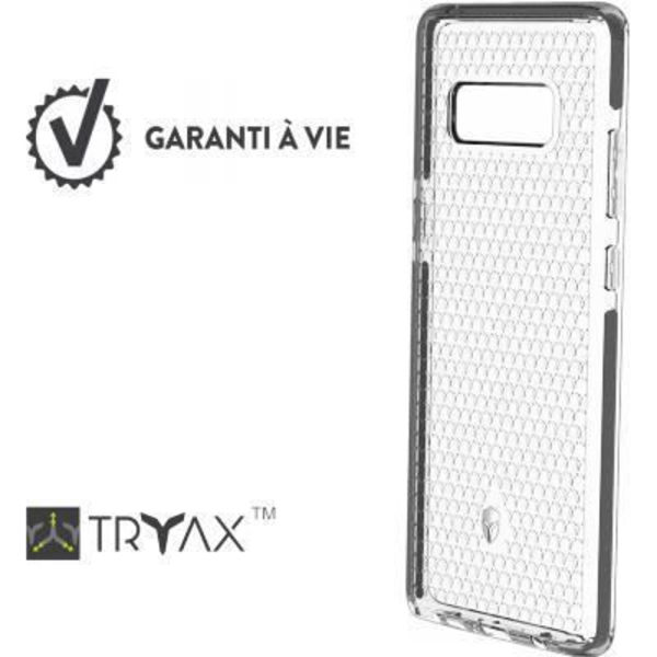 Skyddsfodral - Force Case Life - Samsung Galaxy Note 8 - Mörkgrå - Motstånd 1m - Semistelhård Mörkgrå