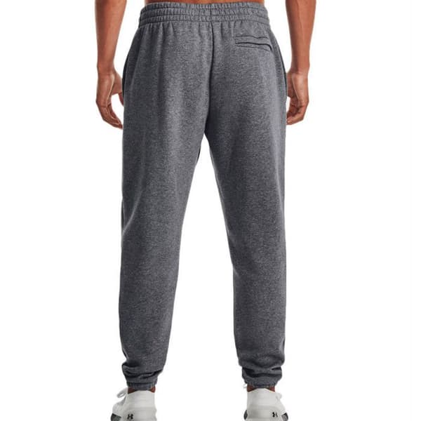 Träningsbyxor - Under Armour - Essential Fleece Jogger - Grå - Elastisk midja - Andningsbar Grå S