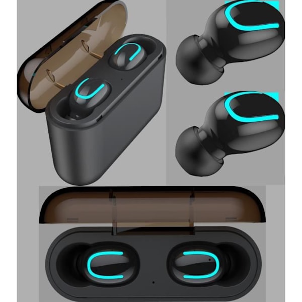 OEM - Bluetooth-hörlurar med laddningsbox för SAMSUNG Galaxy A70 Smartphone Trådlös IN-EAR