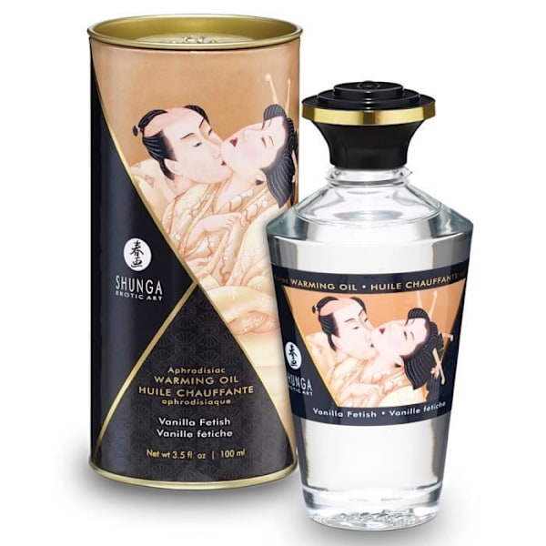 VANILJ VÄRMEMASSAGE OLJA FETISCH SHUNGA APHRODISIAQUE 100ML