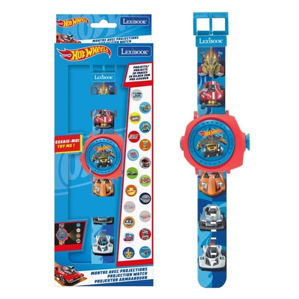 Montre projektor Hot Wheels BLÅ