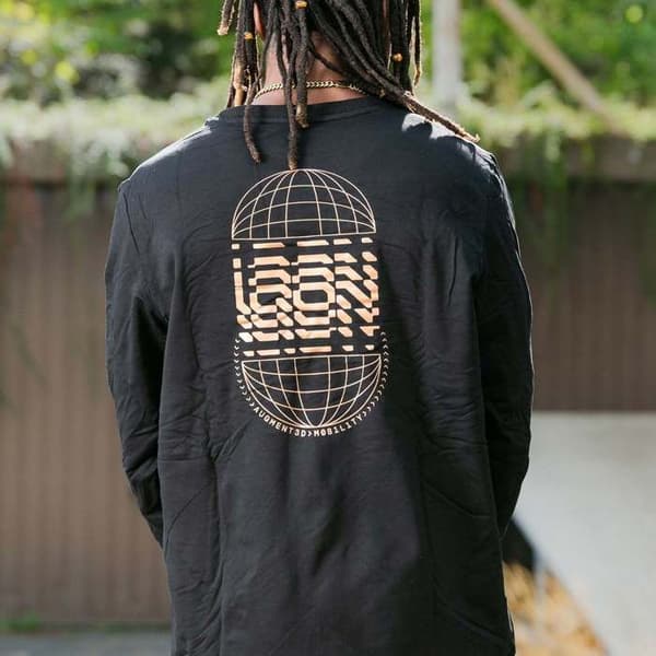 Sweatshirt Iqon Explore Half Way - svart svart jag